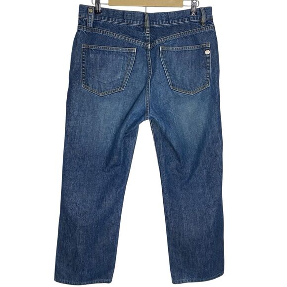 Vtg Victorinox Jeans Mens 34x26 Straight Leg Classic Fit Denim Swiss Army Casual - Picture 2 of 16